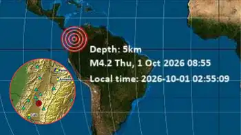 Temblor hoy 1 de octubre: sismos en Valle del Cauca y Chocó sacuden a Cali Temblor hoy 1 de octubre: sismos en el Valle del Cauca y Chocó sacuden muy fuerte a Cali