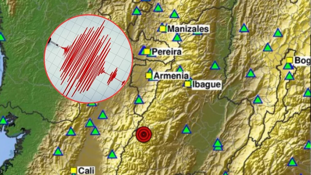 Temblor hoy 24 de septiembre en Colombia: Chaparral pone a orar a Cali, Pereira y Armenia Temblor hoy 24 de septiembre en Colombia: Chaparral pone a orar a Cali, Pereira y Armenia