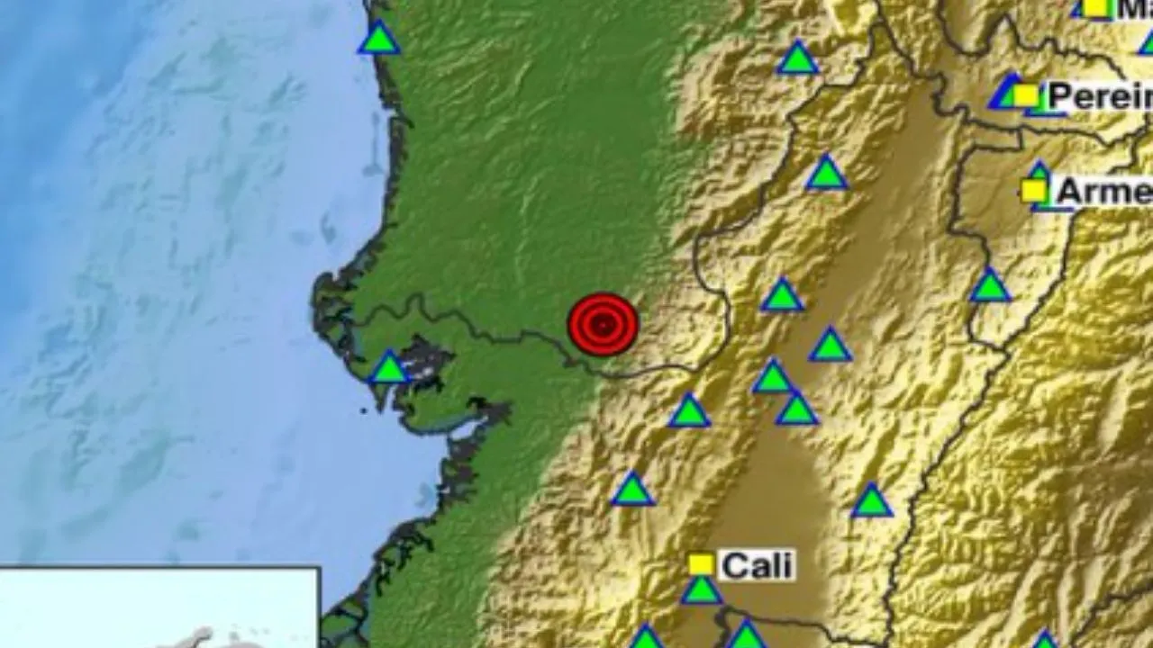 Temblor hoy en Colombia: Cadena de sismos sacuden a Chocó: ¿cuántos y de qué magnitud? Temblor hoy en Colombia: Cadena de sismos sacuden a Chocó: ¿cuántos y de qué magnitud?
