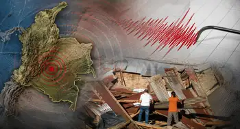Temblor hoy en Colombia de magnitud 4 en Chocó. Nueva réplica hoy en Colombia: sismo de magnitud 4,1 y epicentro en Istmina, Chocó