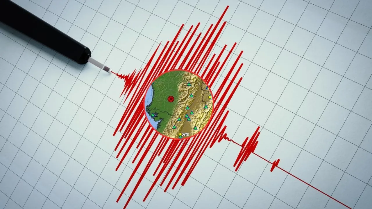 Temblor hoy en Colombia: nuevo sismo en Chocó se sintió en Cali y Bogotá Temblor hoy en Colombia: nuevo sismo en Chocó se sintió en Cali y Bogotá "Los levantó de la cama"