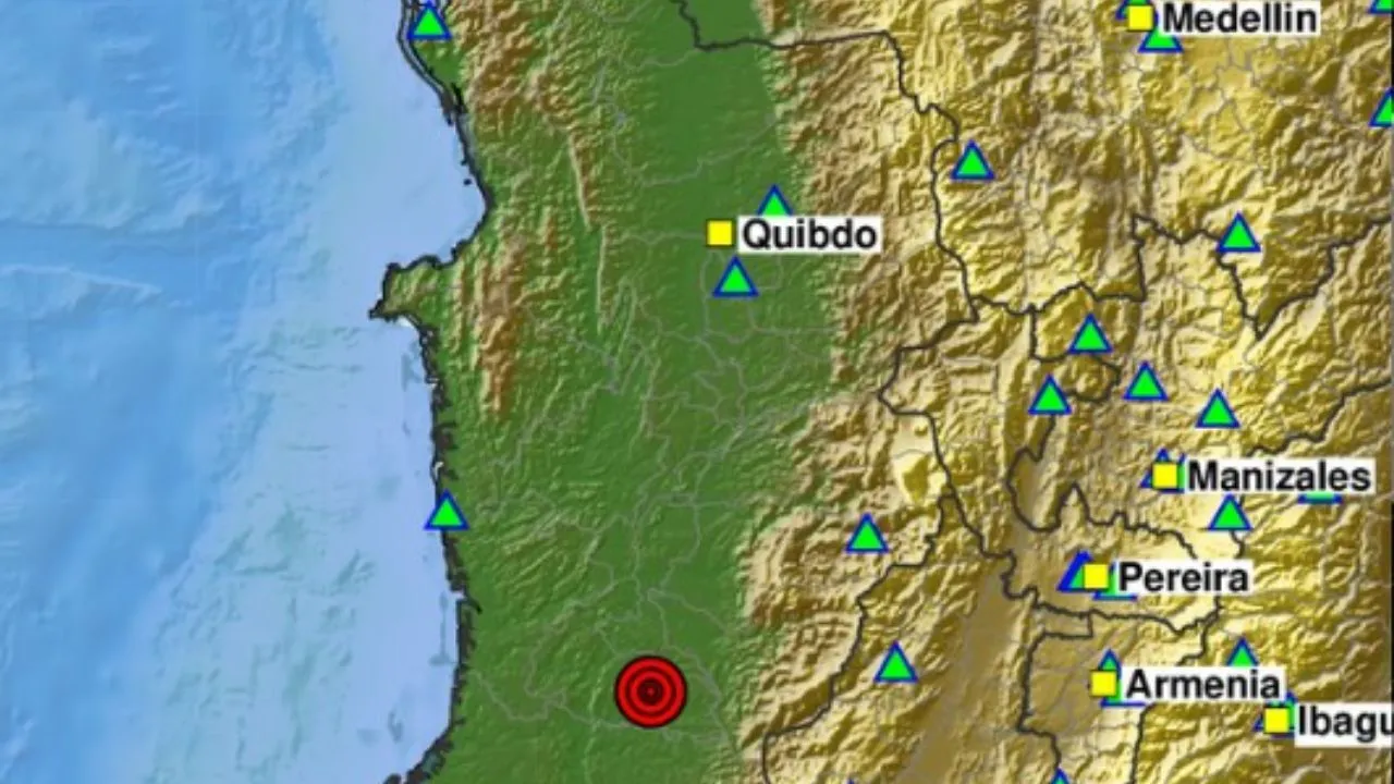 Temblor hoy en Colombia: Sismo en Chocó no solo removió Cali sino también Medellín Temblor hoy en Colombia: Sismo en Chocó no solo removió Cali sino también Medellín