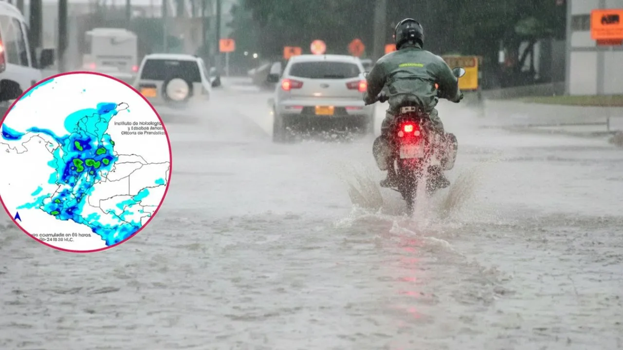 Temperaturas bajas y lluvias persistentes marcan tercer frente frío. Llegó la tercera ola de lluvias a Colombia: ¿qué regiones se verán más afectadas?