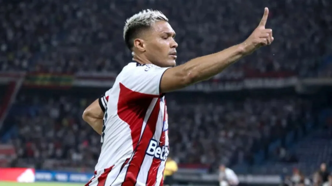 Teófilo Gutiérrez Video | Teófilo Gutiérrez le anotó a Palmeiras y les bailó a los brasileños