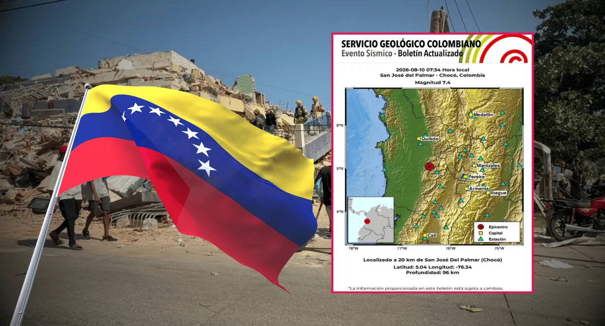 Terremoto de Colombia se sintió en Venezuela. Terremoto de 7,4 en Colombia se sintió en Venezuela: estas son las ciudades donde tembló