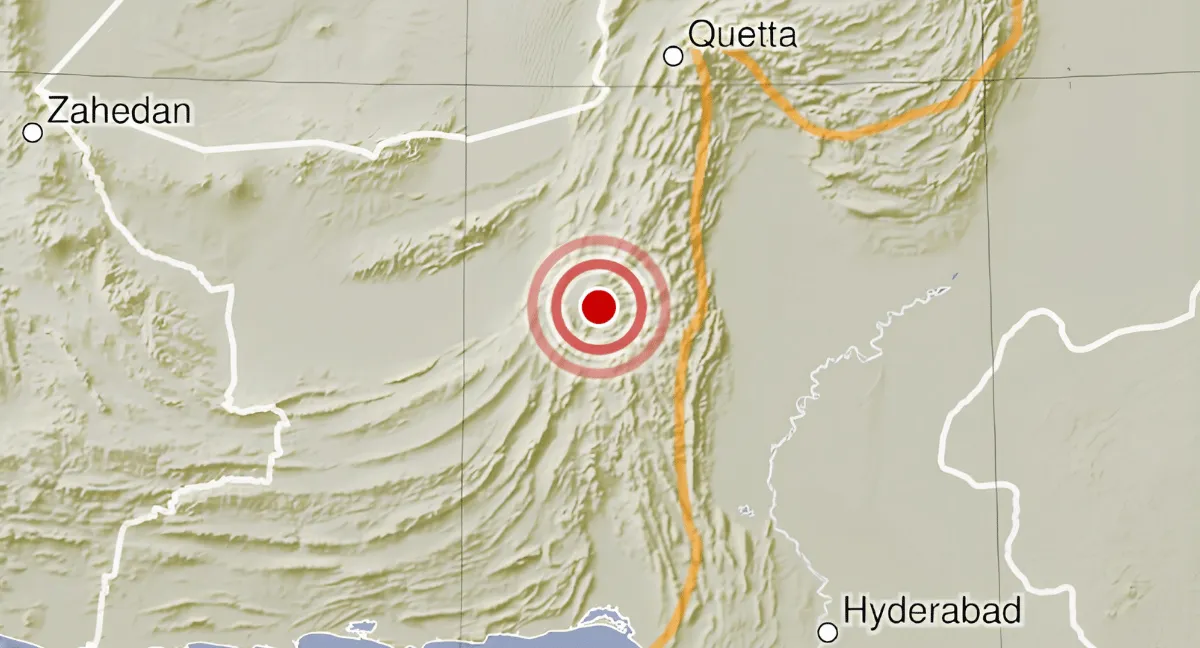 Terremoto de magnitud 5,8 sacudió Khuzdar (Baluchistán), en el suroeste de Pakistán. Temblor hoy en Pakistán: sismo de magnitud 5,8 sacudió la provincia de Baluchistán este sábado