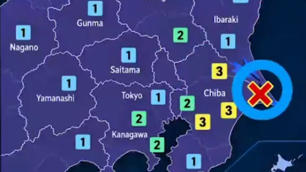 Terremoto en Japón este 1 de octubre: epicentro muy cerca a Tokio dónde se sintió fuerte Terremoto en Japón este 1 de octubre: epicentro muy cerca a Tokio dónde se sintió muy fuerte