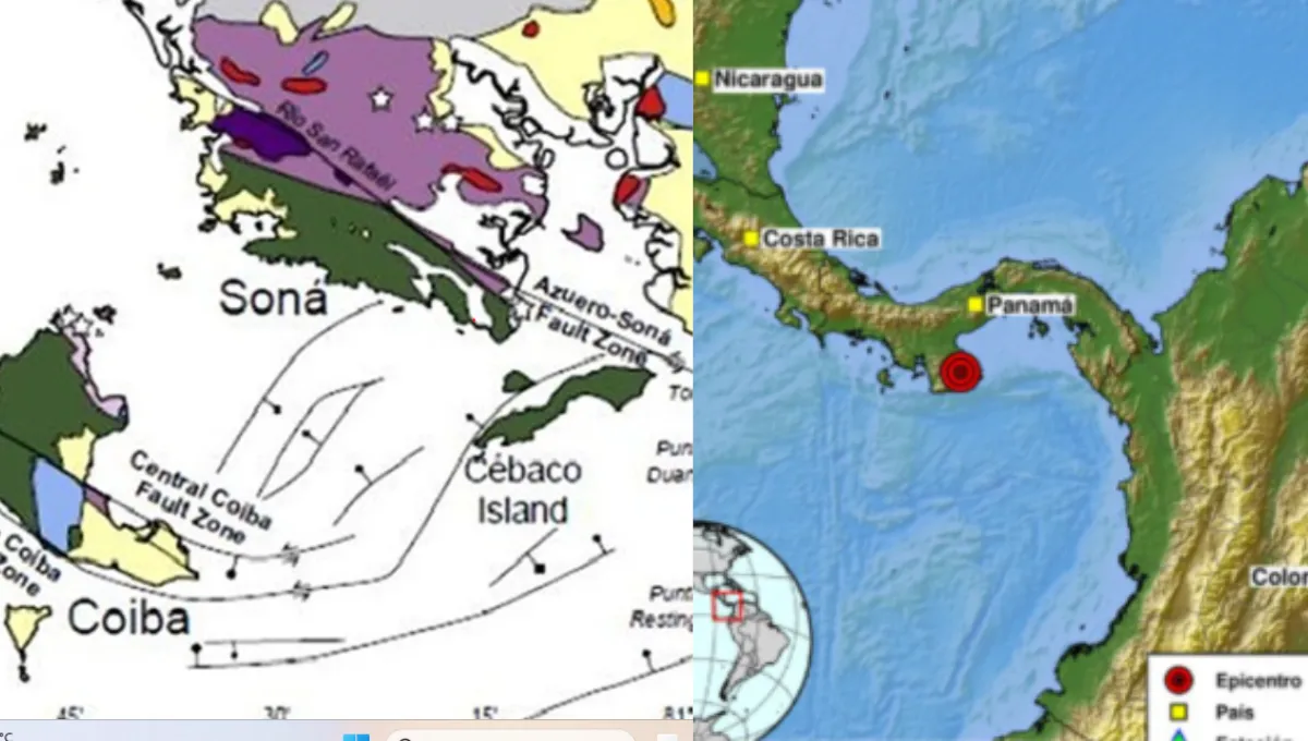 Terremoto en Panamá; la falla Azuero-Soná y su actividad sísmica. ¿Qué es la falla Azuero-Soná? La estructura geológica detrás del fuerte terremoto en Panamá