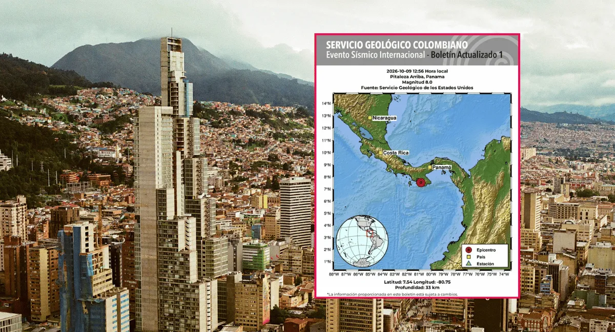 Terremoto en Panamá se sintió en Bogotá, Medellín, Cali y Cartagena. Terremoto en Panamá se sintió en Bogotá, Medellín, Cali y Cartagena, donde evacuaron edificios