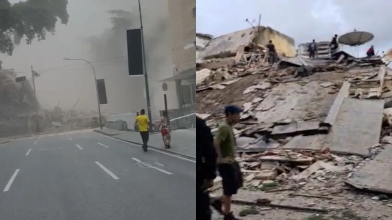 Temblor de hoy en Venezuela Terremoto en Venezuela: los impresionantes videos del sismo que sacudió el centro del país