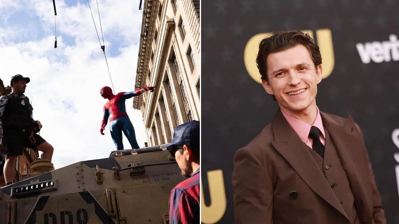 Tom Holland como Spider Man Tom Holland sufre accidente en rodaje: así impacta la filmación de su nueva película