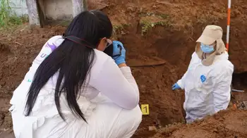 Trabajos forenses en el Cementerio Católico de Saravena. Así fue la recuperación de 34 cuerpos de personas desaparecidas en un cementerio de Arauca