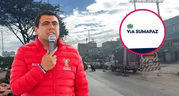 Trancones en Soacha Alcalde de Soacha arremete por obras en la Autopista Sur en hora pico: Vía Sumapaz responde
