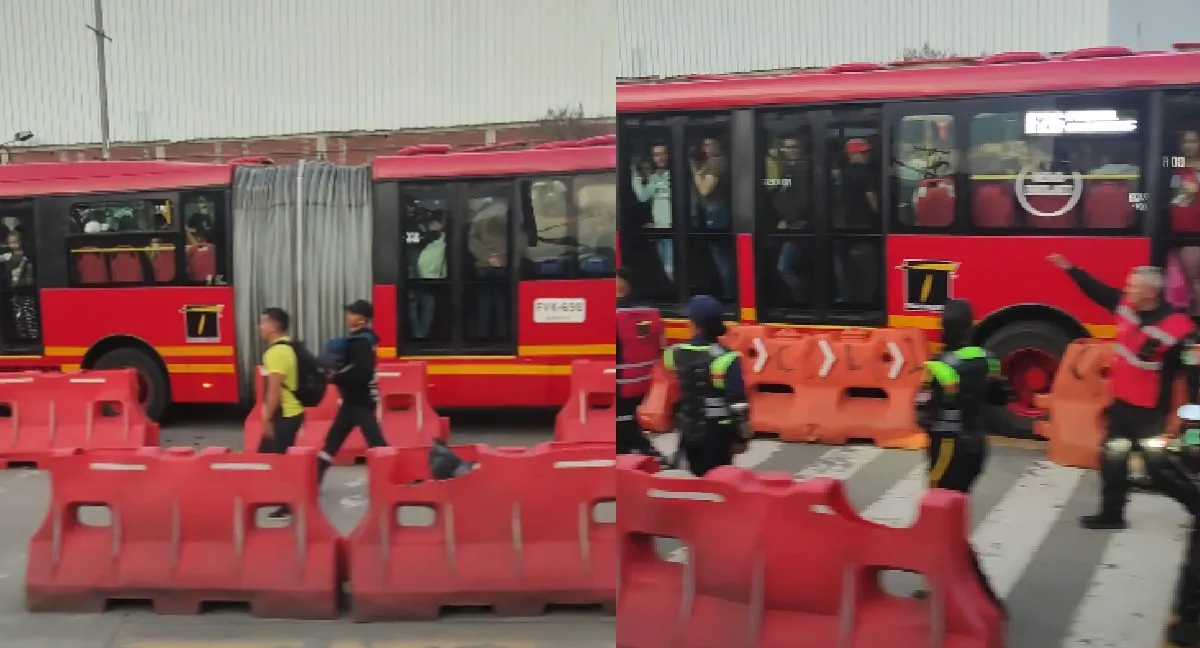 TransMilenio Puente Aranda Congestión en TransMilenio hoy: usuarios caminaron largos trayectos por retrasos en la av. Américas