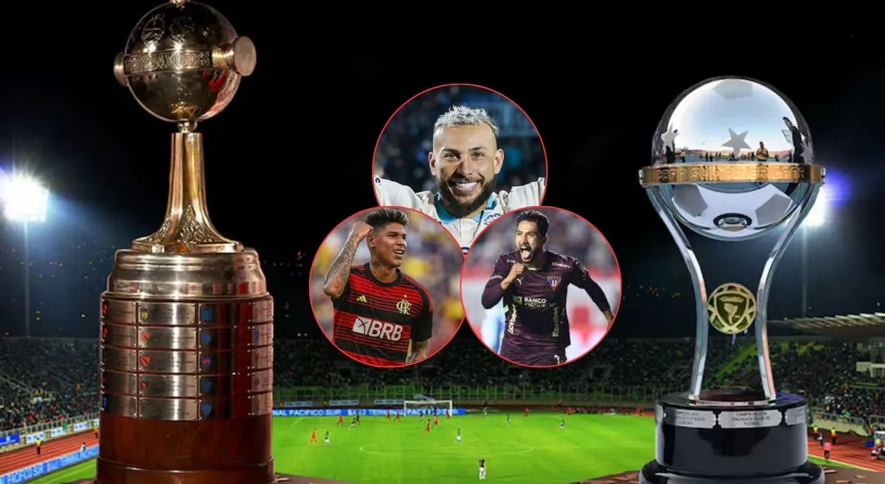 tres protagonistas en busca de la gloria Así quedaron las semifinales de la Copa Libertadores y la Copa Sudamericana, con colombianos protagonistas