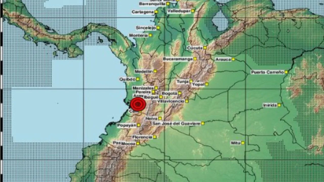 Un impresionante temblor se registró este jueves en gran parte del país. Temblor hoy en Colombia: Impresionante remezón hizo rugir la tierra en el Eje Cafetero y Bogotá