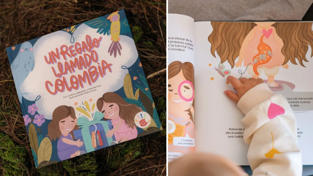 'Un regalo llamado Colombia': libro infantil para niños migrantes 'Un regalo llamado Colombia': el libro que acompaña a los niños migrantes a reconstruir su identidad