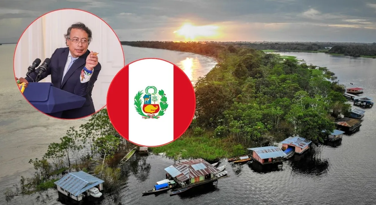 Unión del río Loretoyacu con el río Amazonas. ¿Qué está pasando en la Amazonía? La denuncia de Petro que revive un conflicto olvidado