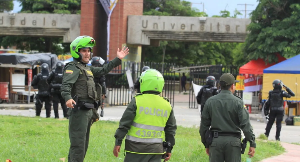 Universidad del Atlántico. Rector de la Universidad del Atlántico respaldó el ingreso de la Fuerza Pública al campus: esto dijo