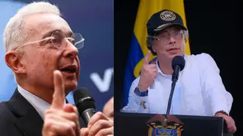 Uribe Vs. Petro una vez más. 'Presidente, si usted dice la verdad, renuncio a la política': Álvaro Uribe reta a Gustavo Petro