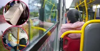 Usuarios suben colchones, neveras en TransMilenio. TransMilenio y Alcaldía de Bogotá promueven campaña para impedir que los buses se usen como mudanzas