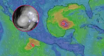 Video Huracán Isaías hoy Tenebroso video de Isaías, el huracán que tiene en alerta al Golfo de México: ¿qué se espera hoy?