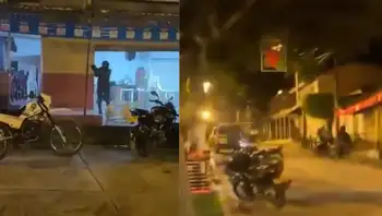 Video muestra ataque armado contra policías en La Marina, Tuluá: un muerto y un herido. En video: así fue el ataque armado contra policías en Tuluá que dejó un uniformado muerto