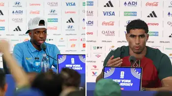 Vinicius Junior y Achraf Hakimi ¿Qué pasó con Hakimi y Vinicius? La controversia de la FIFA por el uso del español en el Mundial