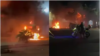 Violento atentado con carro bomba sacude a Cúcuta. Carro bomba en Cúcuta: al menos diez policías y varios civiles resultaron heridos tras el ataque