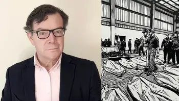 Vladdo durante su trabajo como caricaturista en Noticias RCN. ¿Quién es ‘Vladdo’? La historia del caricaturista que habría incomodado al poder y salió de RCN