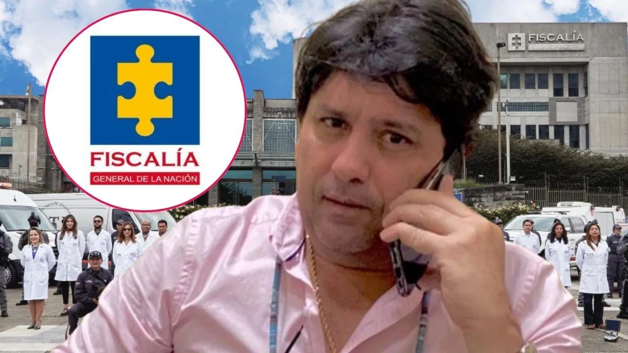 William Fernando Orlando Jaiquel con personal en el búnker de la Fiscalía El fiscal de Atlántico que inventó ser padre cabeza de familia para que su cargo no saliera a concurso de méritos